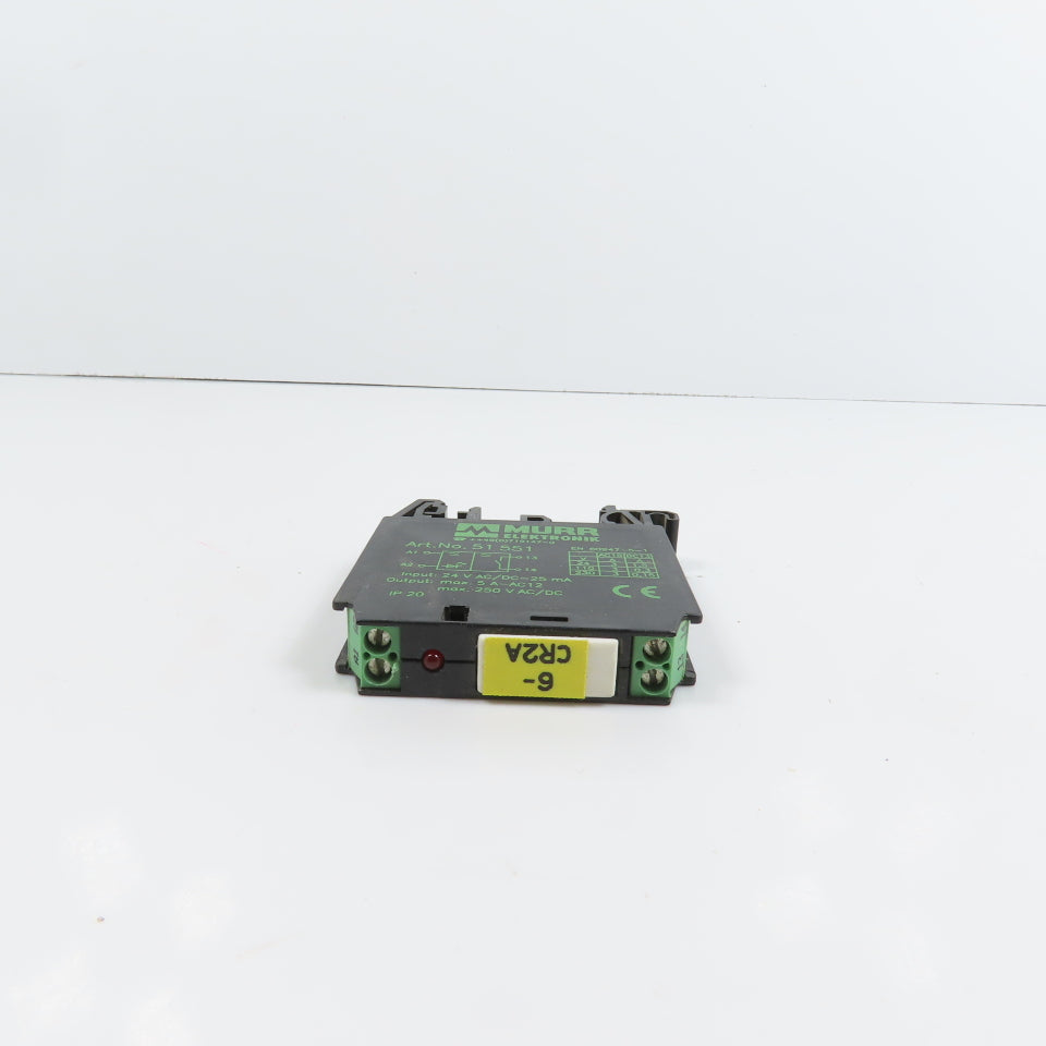 Murr Elektronic 51551 5A AC12 Output Relay 24V AC/DC Input