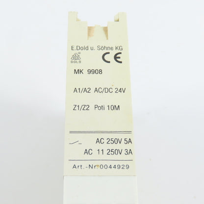 E. Dold u. Sohne KG MK 9908 24V Timer Relay 0.5-10s
