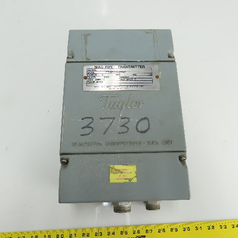 Taylor 1100TK22000-1-11630B Mag-Pipe Transmitter Span 3/30 4-20MA 117V 13VA