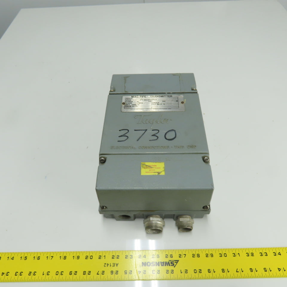 Taylor 1100TK22000-1-11630B Mag-Pipe Transmitter Span 3/30 4-20MA 117V 13VA