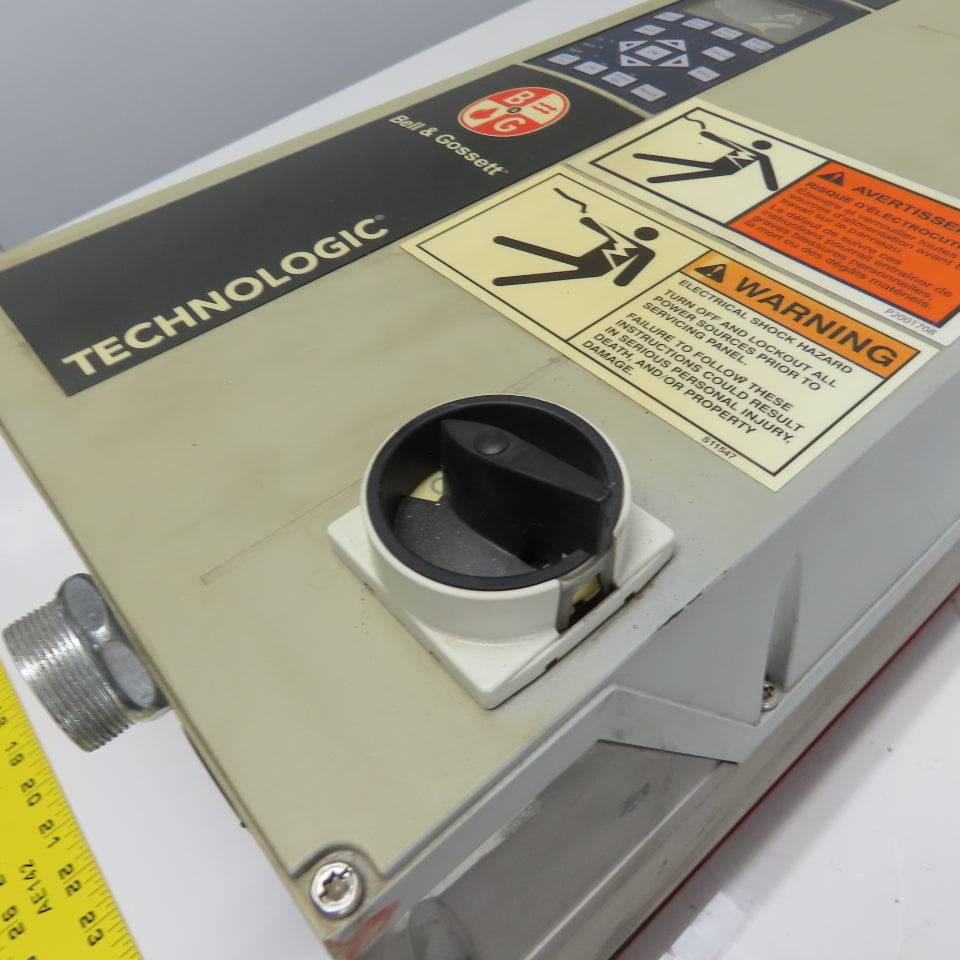 Bell & Gossett 134N2288 Technologic Pump Controller 1.5KW 2 HP 380/480V 3.7A In