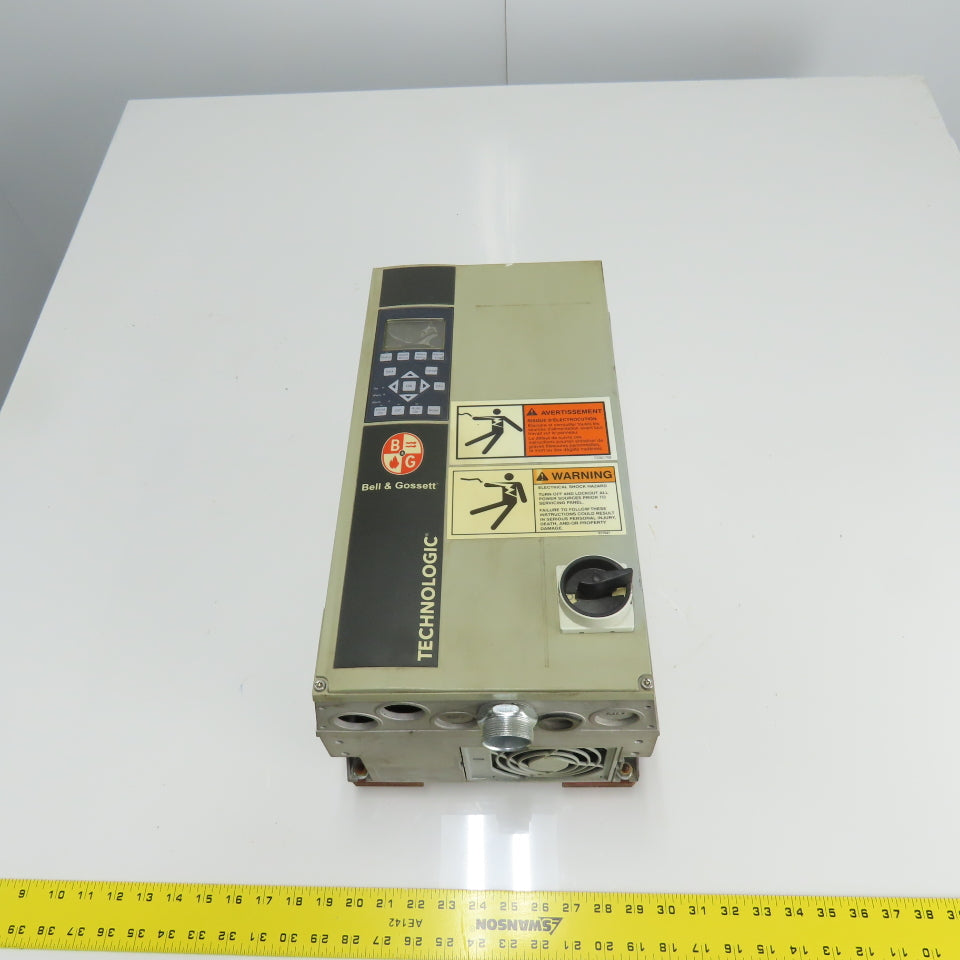 Bell & Gossett 134N2288 Technologic Pump Controller 1.5KW 2 HP 380/480V 3.7A In