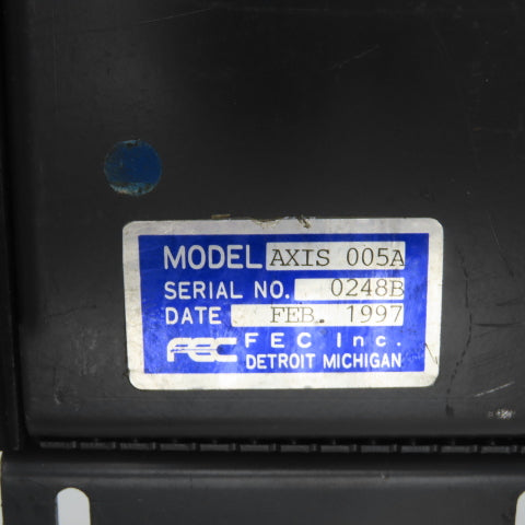 FEC AXIS 005A AFC1150 System Controller