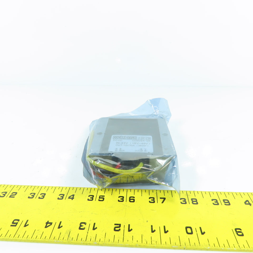 Cocar / Ekylin K241230 24V DC To 12V DC 30A Converter 360W NEW SEALED