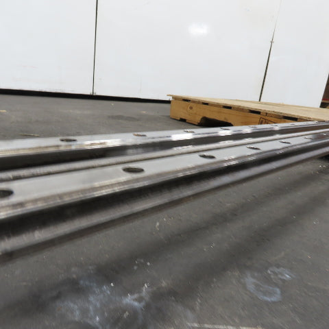 23mm Wide x 22mm Height Linear Guide Rail 3689mm / 145-1/4" OAL Lot Of 2