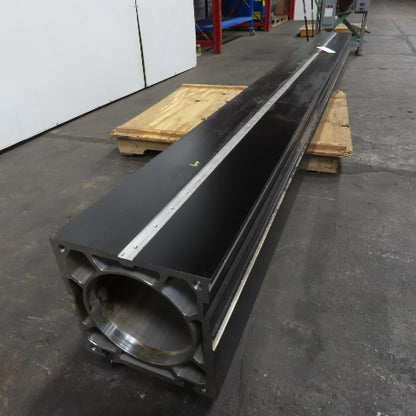 10-15/16" X 10-15/16" Aluminum Laser Gantry Crossbeam W/ T-Slots 132-1/8" OAL