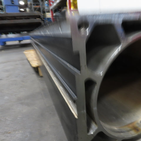 10-15/16" X 10-15/16" Aluminum Laser Gantry Crossbeam W/ T-Slots 132-1/8" OAL