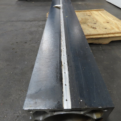 10-15/16" X 10-15/16" Aluminum Laser Gantry Crossbeam W/ T-Slots 132-1/8" OAL