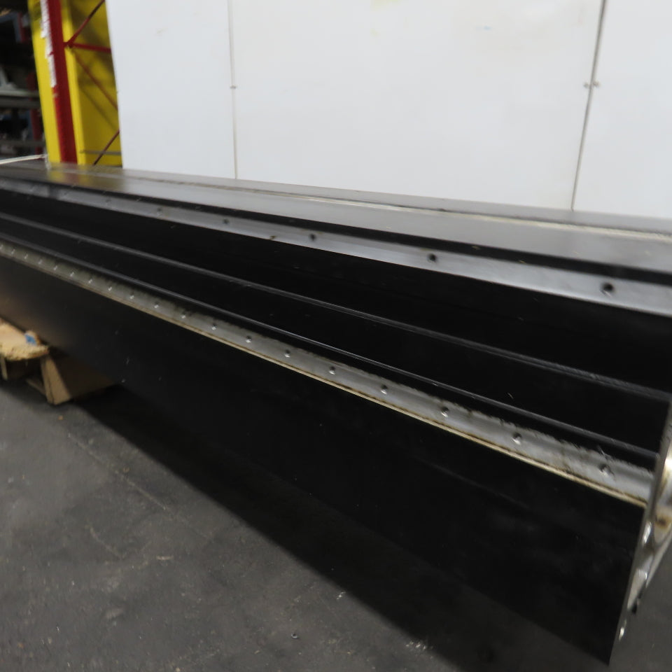 10-15/16" X 10-15/16" Aluminum Laser Gantry Crossbeam W/ T-Slots 132-1/8" OAL