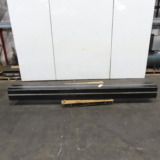 10-15/16" X 10-15/16" Aluminum Laser Gantry Crossbeam W/ T-Slots 132-1/8" OAL