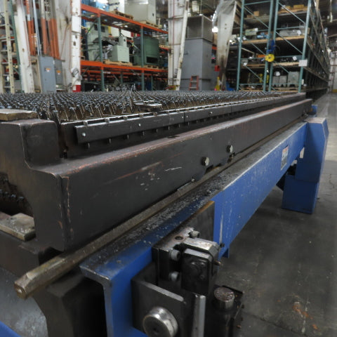10'x 5' Sliding Dual 2-Table Laser Cutting Shuttle Table W/ Hydraulic Up-Down