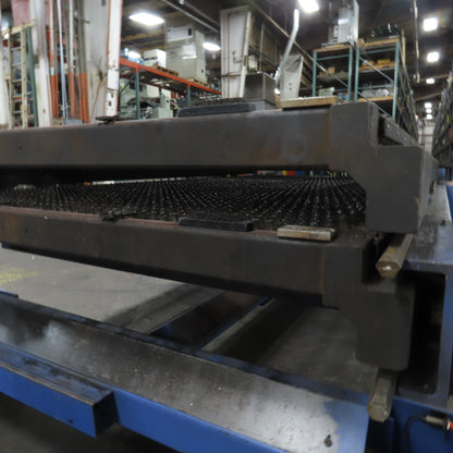 10'x 5' Sliding Dual 2-Table Laser Cutting Shuttle Table W/ Hydraulic Up-Down