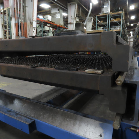 10'x 5' Sliding Dual 2-Table Laser Cutting Shuttle Table W/ Hydraulic Up-Down