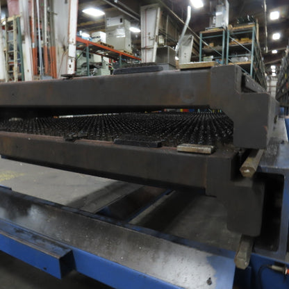 10'x 5' Sliding Dual 2-Table Laser Cutting Shuttle Table W/ Hydraulic Up-Down