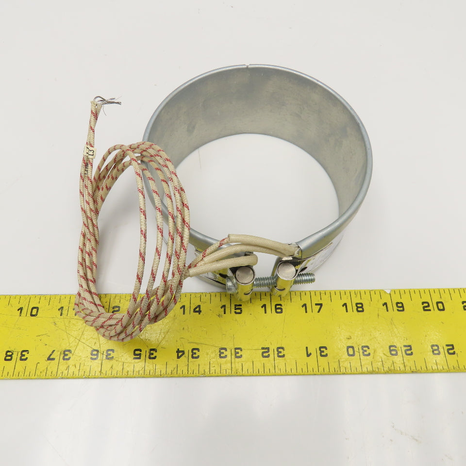 Tempco 3991263 3 D 04 16 720W 240/480V Strip Band Heater 4"-5" x 2-1/2" Wide