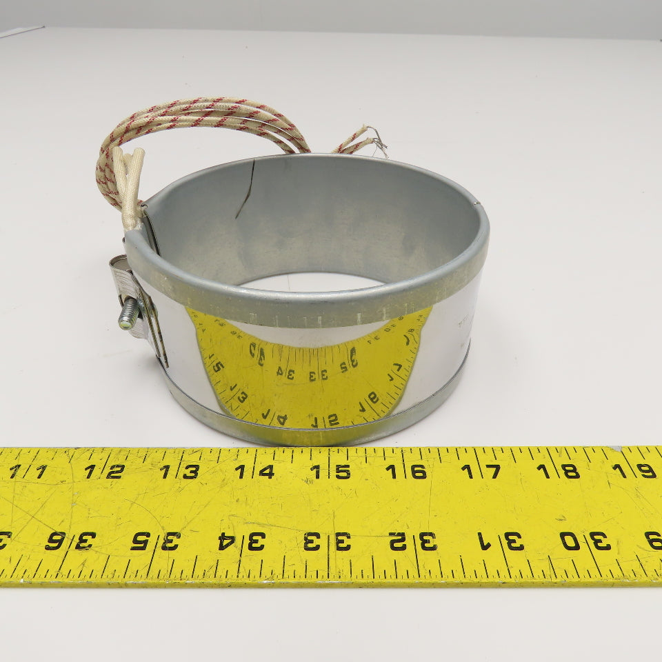 Tempco 3991263 3 D 04 16 720W 240/480V Strip Band Heater 4"-5" x 2-1/2" Wide