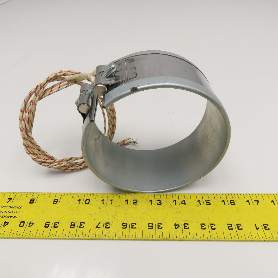 Tempco 3991263 3 D 04 16 720W 240/480V Strip Band Heater 4"-5" x 2-1/2" Wide