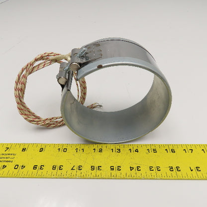 Tempco 3991263 3 D 04 16 720W 240/480V Strip Band Heater 4"-5" x 2-1/2" Wide