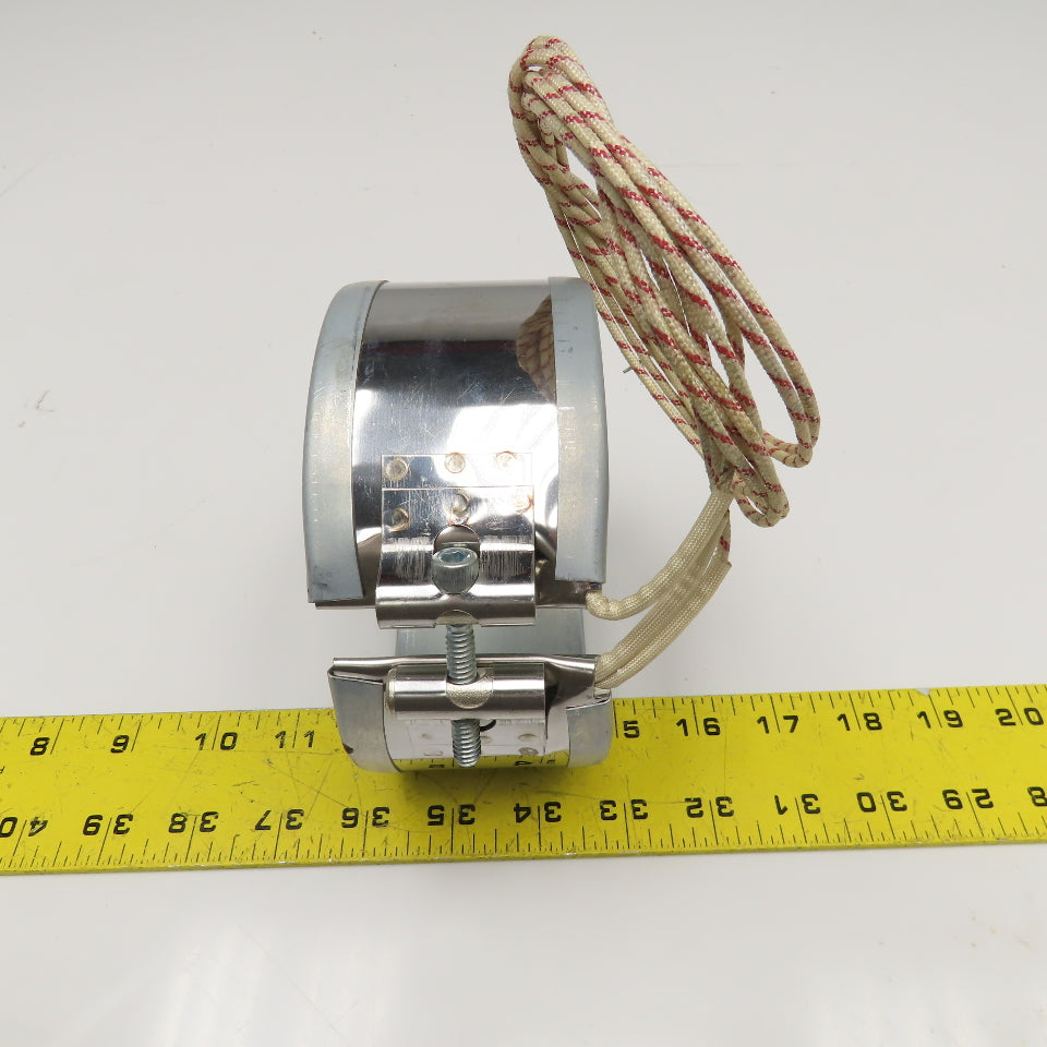 Tempco 3991263 3 D 04 16 720W 240/480V Strip Band Heater 4"-5" x 2-1/2" Wide