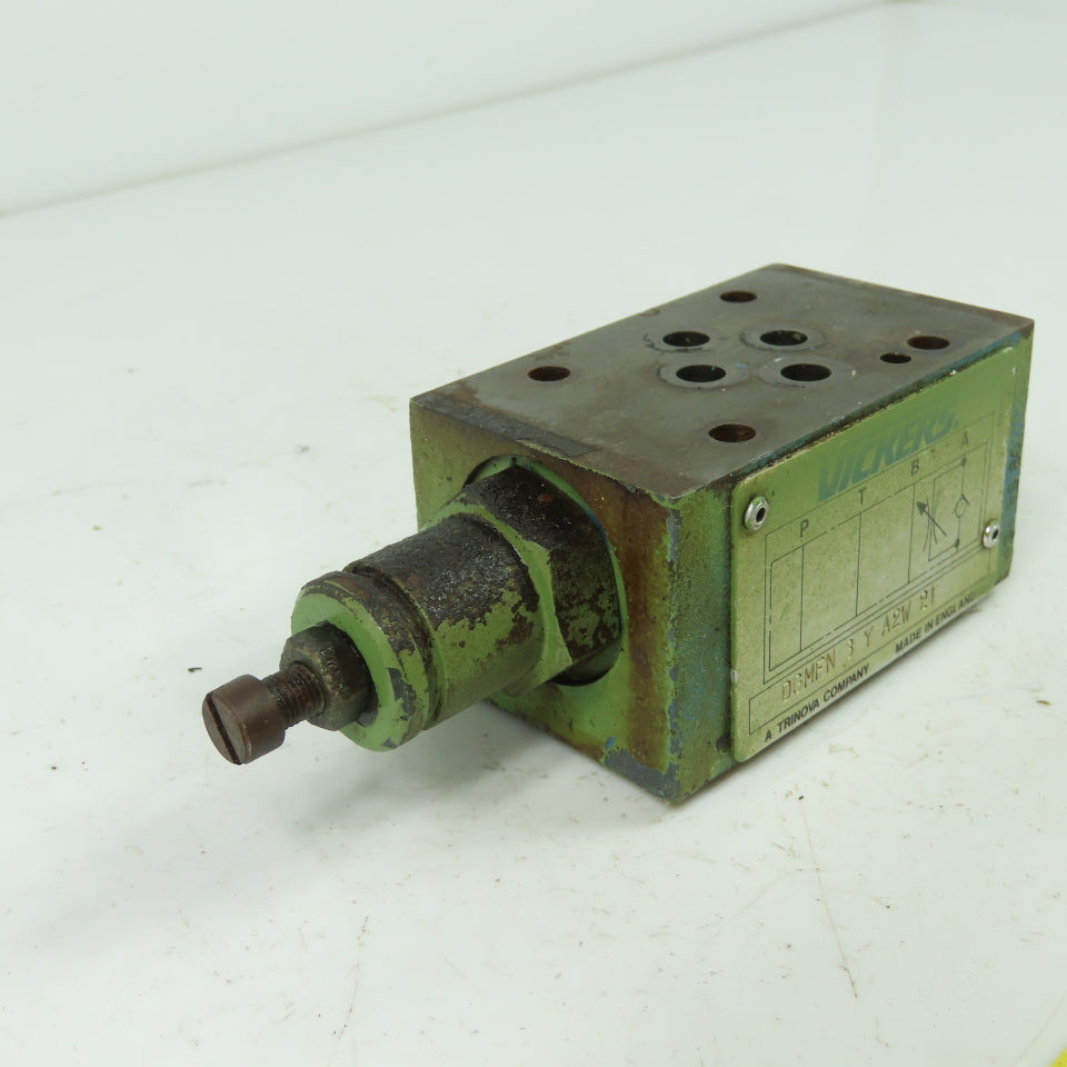 Vickers DGMFN 3Y A2W 21 Hydraulic Flow Control Valve