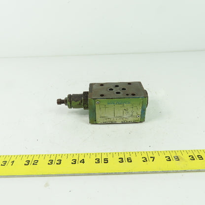 Vickers DGMFN 3Y A2W 21 Hydraulic Flow Control Valve