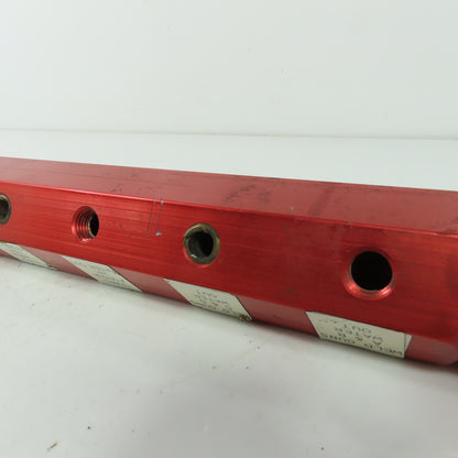 Burnham BAM-08-01-250 Manifold 10 Port Air Water 1" Inlet 8 Outlet Ports 1/4 NPT