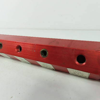 Burnham BAM-08-01-250 Manifold 10 Port Air Water 1" Inlet 8 Outlet Ports 1/4 NPT