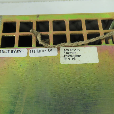 Cutler Hammer 2D78533 QD1 IQ Data Operator Interface Control Panel