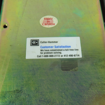 Cutler Hammer 2D78533 QD1 IQ Data Operator Interface Control Panel