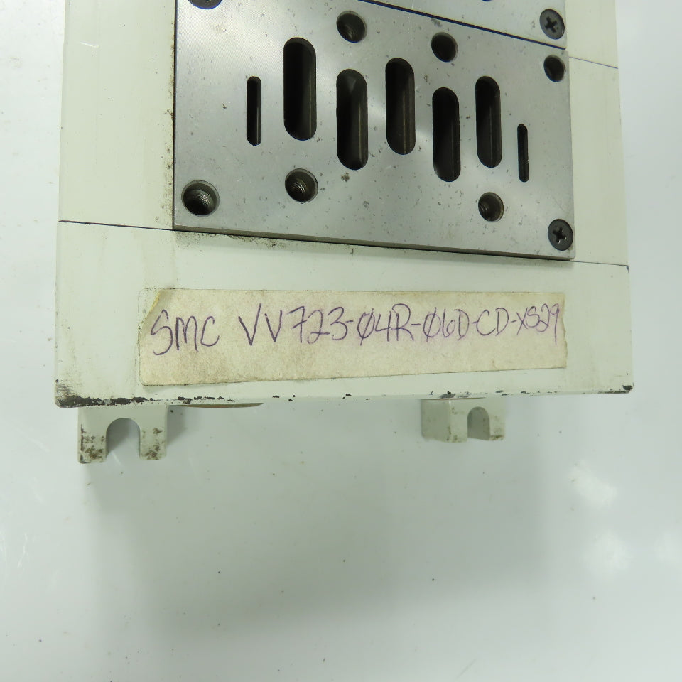 SMC VV723-04R-06D-CD-XS29 Pneumatic Valve Manifold Base