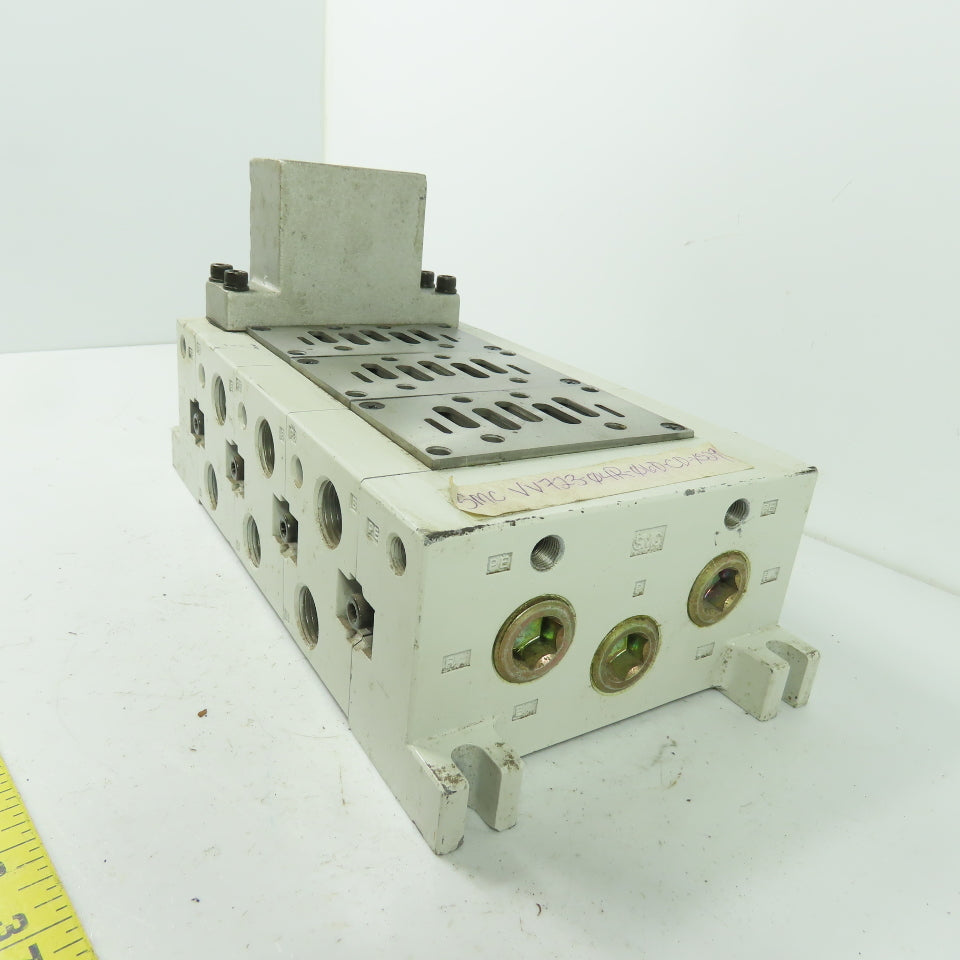 SMC VV723-04R-06D-CD-XS29 Pneumatic Valve Manifold Base