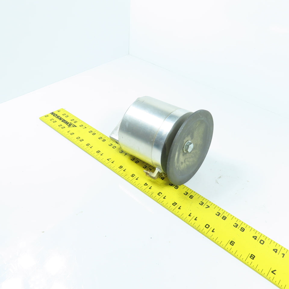 Pneumatic Air Cylinder Riser Jack 3-1/2" Bore 1/2" Stroke 1" Rod 4-3/8" Plate OD
