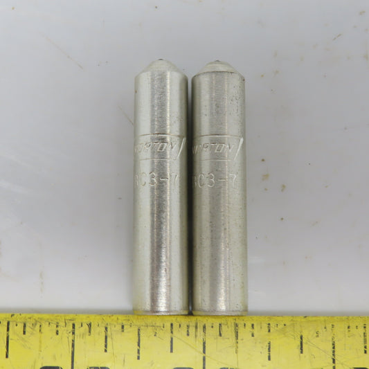 Norton 66260195003 1/3 Single Point Diamond Dressing Tool Lot of 2