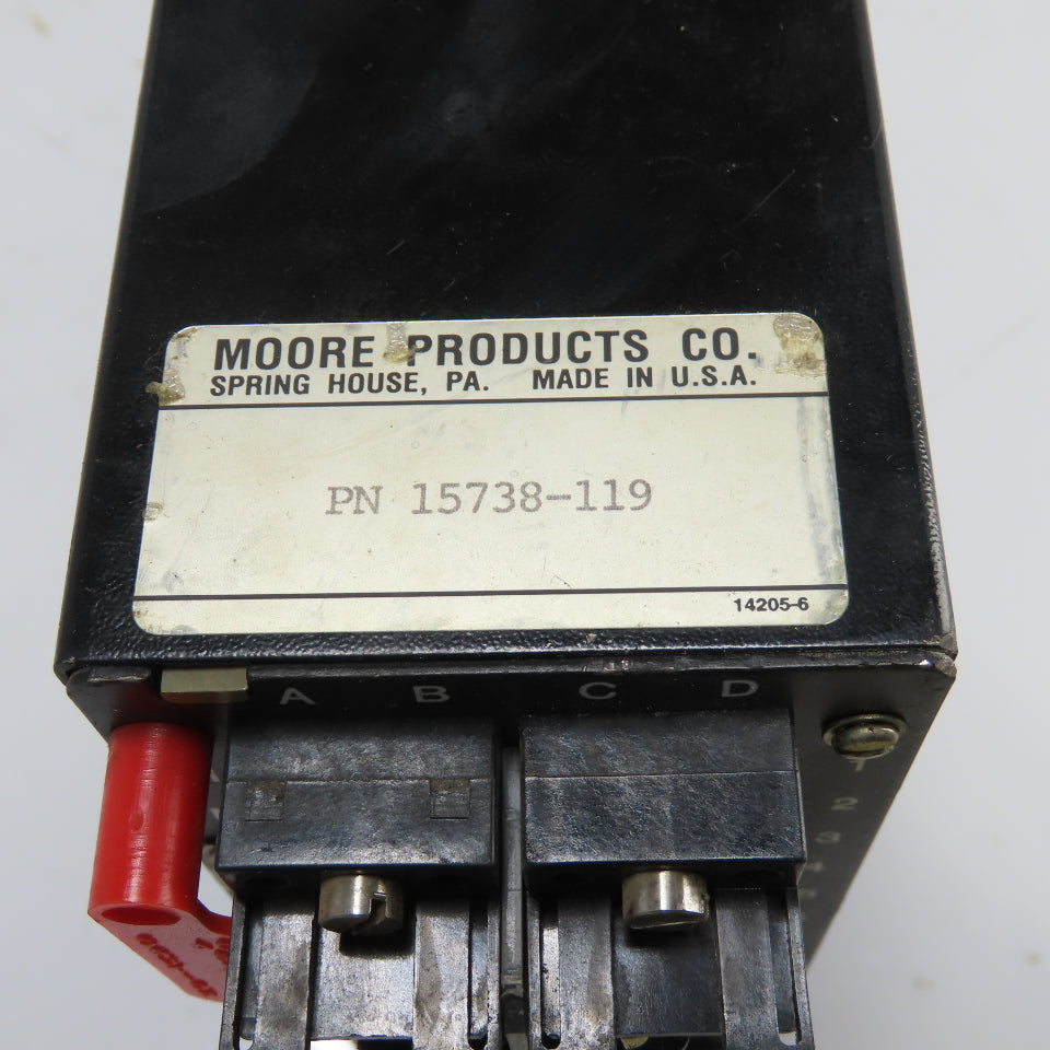 Moore 15738-119 I/O Module Mounting Case Housing