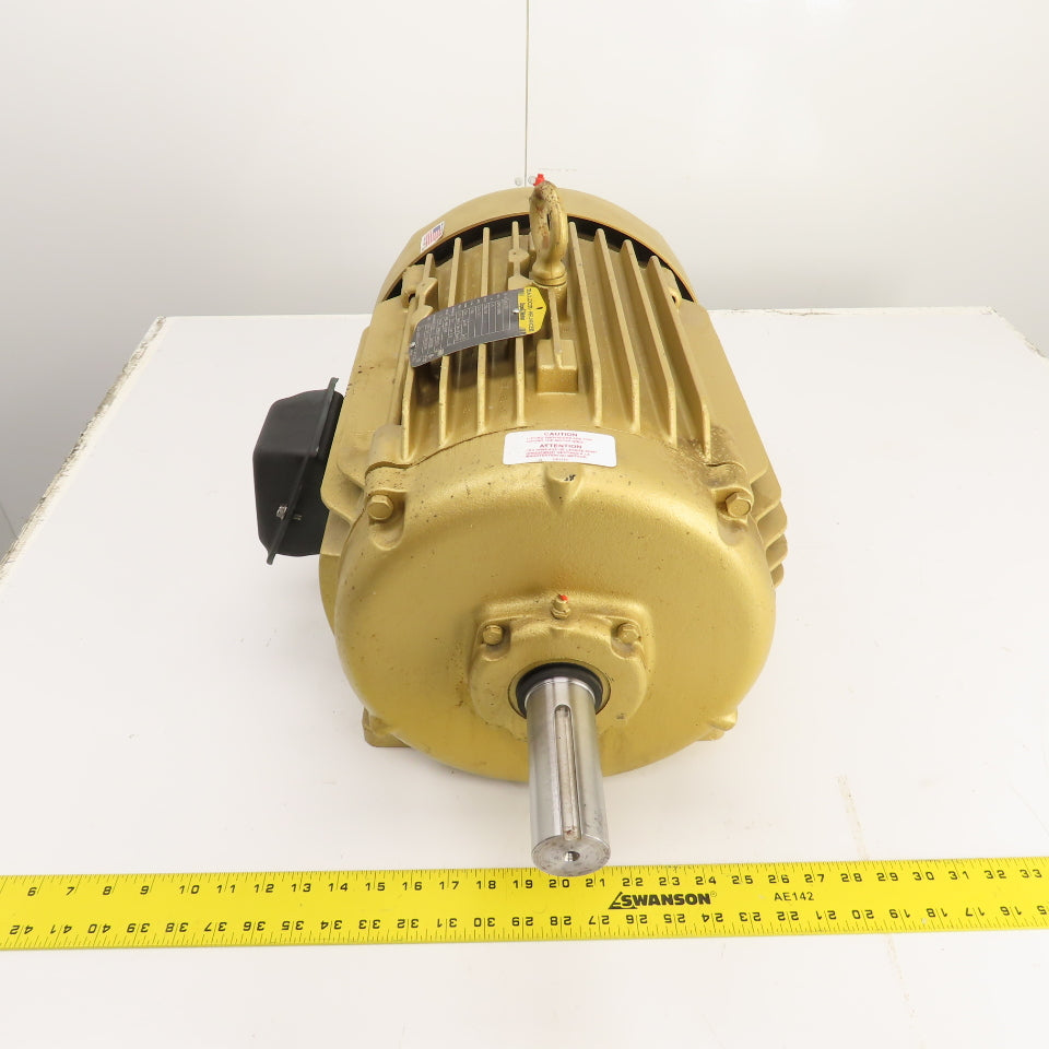 Baldor EM2276T 7.5HP AC Electric Motor 1180RPM 208-230/460V 3PH 254T Frame