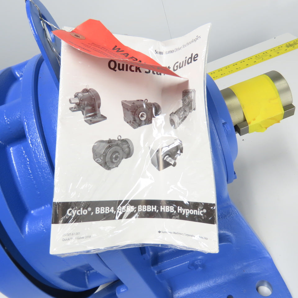 Sumitomo Drive CHHS-6175Y-17 17:1 Inline Gear Reducer 102RPM Out PA134565