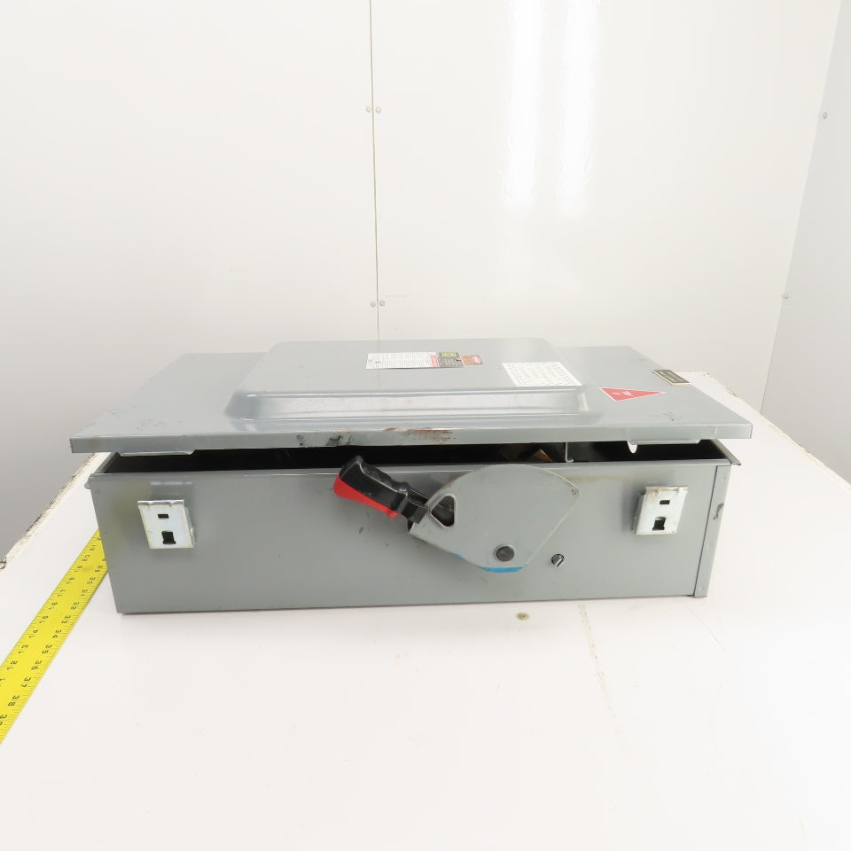Square D HU364AWK 200A Non-Fusible Heavy Duty Safety Disconnect Switch 600V 3R