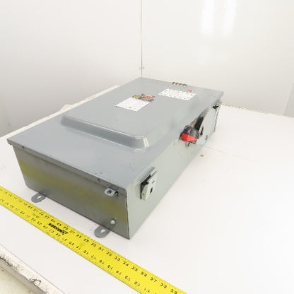 Square D HU364AWK 200A Non-Fusible Heavy Duty Safety Disconnect Switch 600V 3R