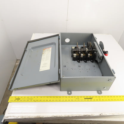 Square D HU364AWK 200A Non-Fusible Heavy Duty Safety Disconnect Switch 600V 3R