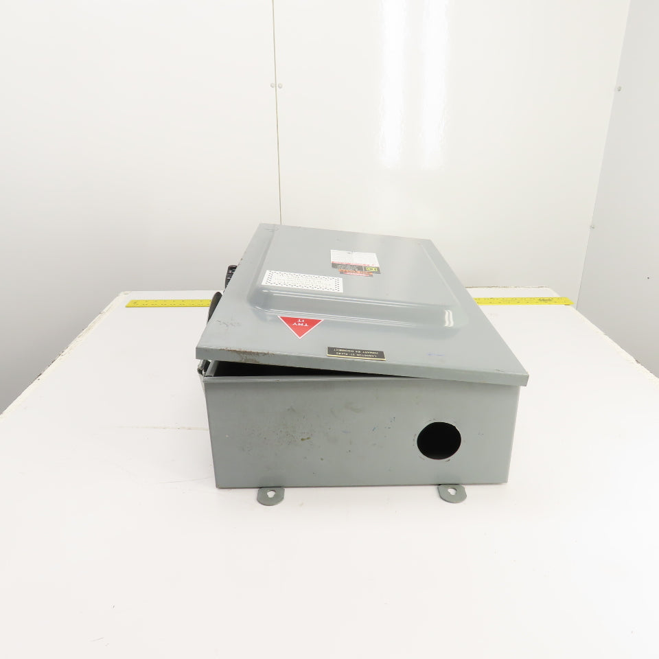 Square D HU364AWK 200A Non-Fusible Heavy Duty Safety Disconnect Switch 600V 3R