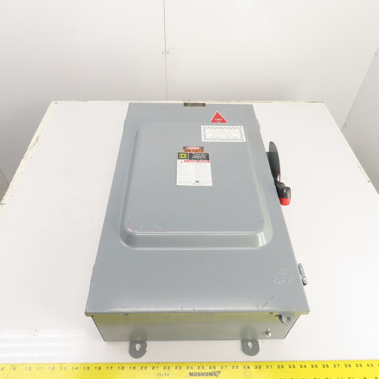 Square D HU364AWK 200A Non-Fusible Heavy Duty Safety Disconnect Switch 600V 3R