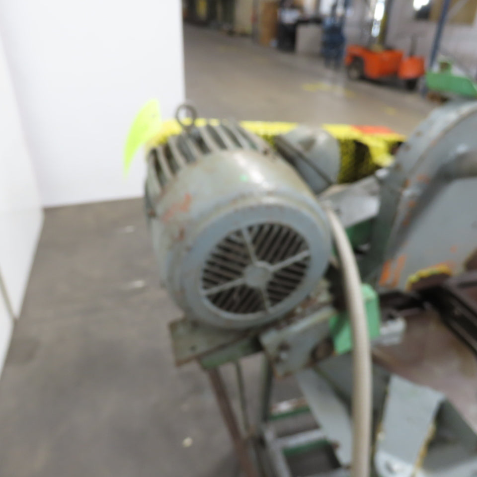 10Hp 14" Manual Abrasive Steel Cut Off Chop Saw 3Ph 208-230V