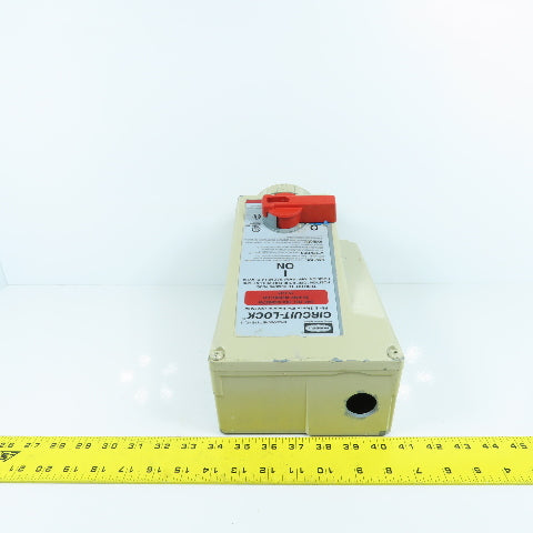 Hubbell HBL430MI7W 30A Pin & Sleeve Mechanical Interlock Receptacle Switch 480V
