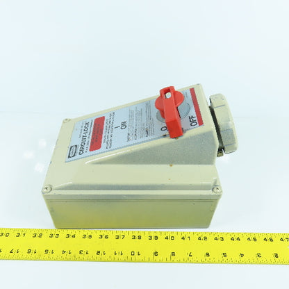 Hubbell HBL430MI7W 30A Pin & Sleeve Mechanical Interlock Receptacle Switch 480V