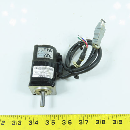 Yaskawa SGMAH-A5AAA41 AC Servo Motor 50W 200V 0.64A 3000RPM 6mm Shaft