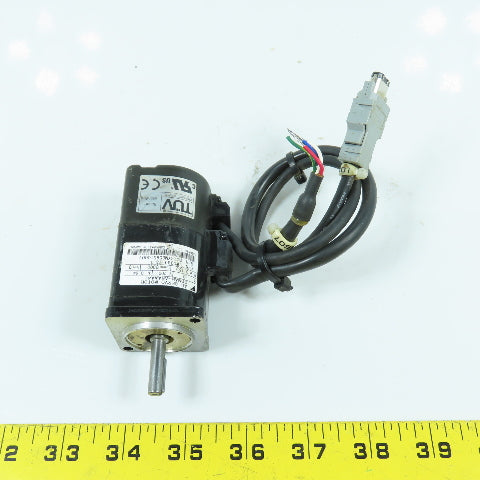 Yaskawa SGMAH-A5AAA41 AC Servo Motor 50W 200V 0.64A 3000RPM 6mm Shaft