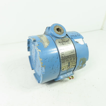 Rosemount 1151DP6E22D1V3 2000PSI Pressure Transmitter 45VDC 4-20MA
