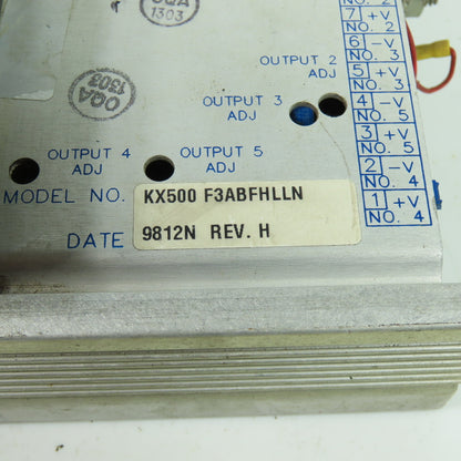LH Research KX500 F3ABFHLLN Power Supply Rev H 100-120/200-240V Input
