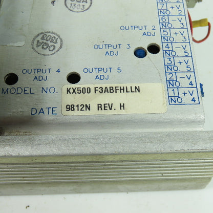 LH Research KX500 F3ABFHLLN Power Supply Rev H 100-120/200-240V Input