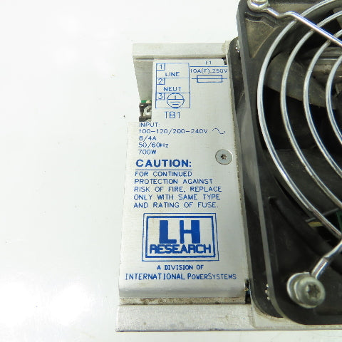 LH Research KX500 F3ABFHLLN Power Supply Rev H 100-120/200-240V Input